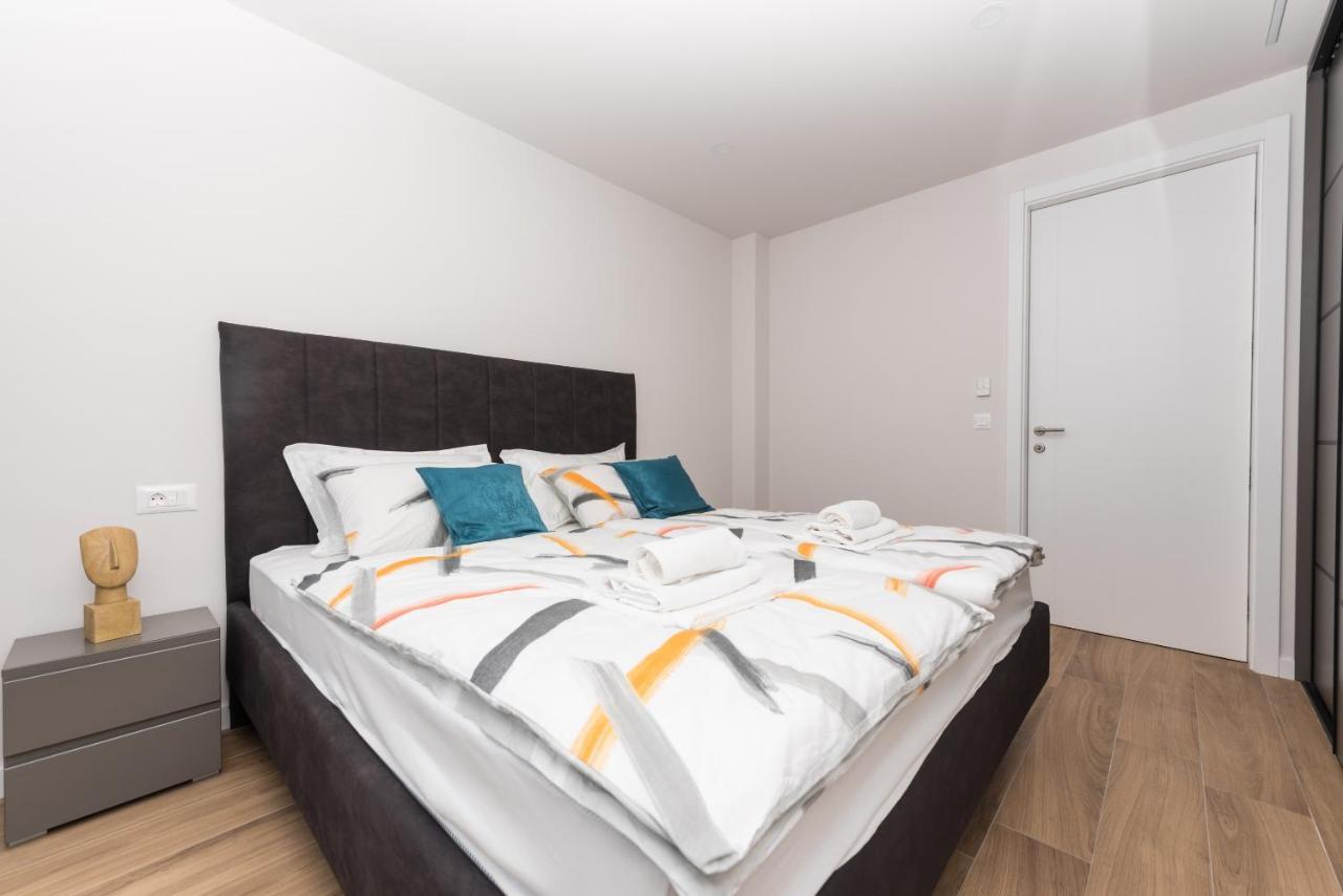 Luxury Adria Sea & City View Apartment 마카르스카 외부 사진