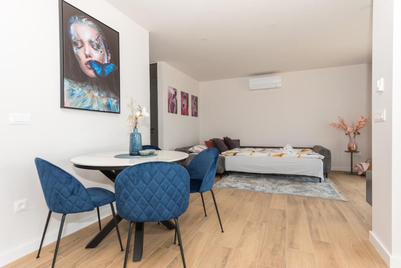 Luxury Adria Sea & City View Apartment 마카르스카 외부 사진