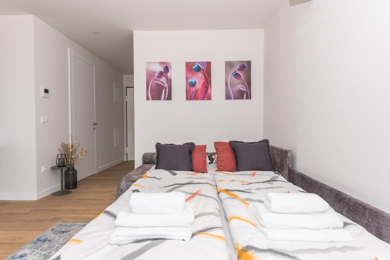 Luxury Adria Sea & City View Apartment 마카르스카 외부 사진